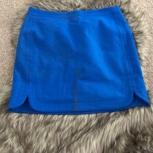 Blue J.Crew Skirt